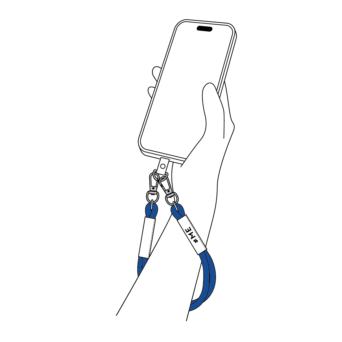 ≠ME 個別マルチハンドストラップ